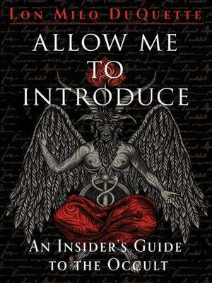 cover image of Allow Me to Introduce